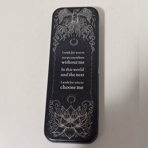 Song of Silver Flame Like Night Bookmark Case